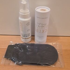 Get Into The Limelight Self-Tanning Mousse and Mitt Set+Self Tanning Face Mist